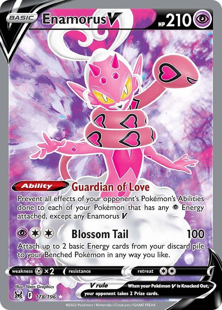 Enamorus V Full Art foil