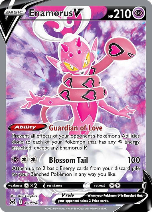 Enamorus V Full Art foil
