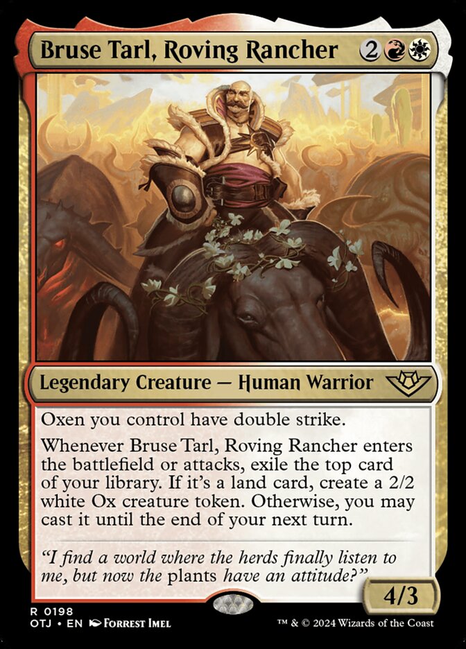 Bruse Tarl, Roving Rancher Foil