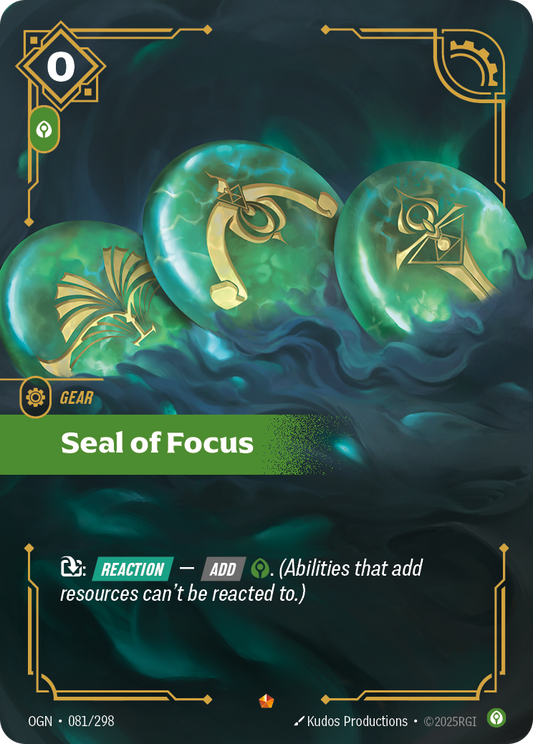 Seal of Focus Foil