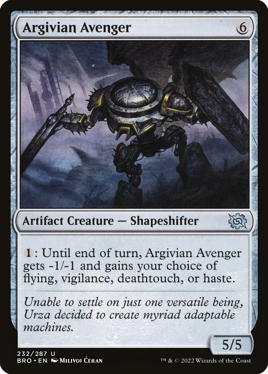 Argivian Avenger Foil