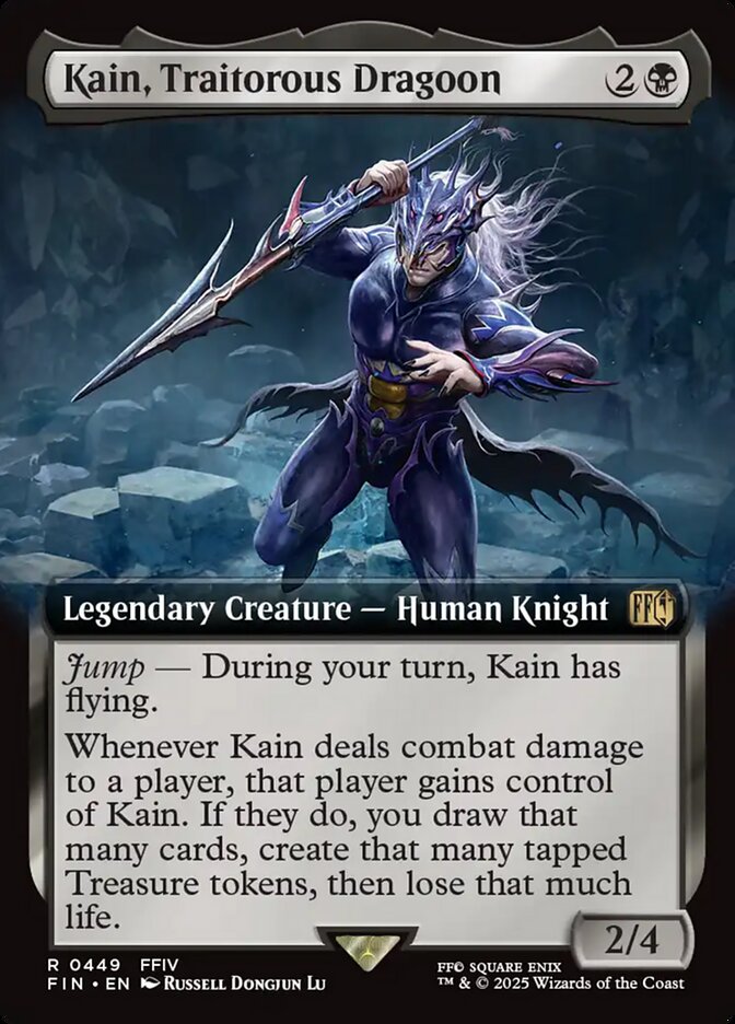 Kain, Traitorous Dragoon Extended Art