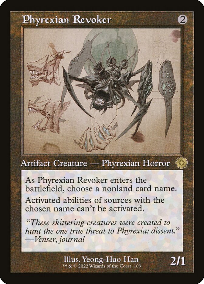 Phyrexian Revoker Retro Frame Foil