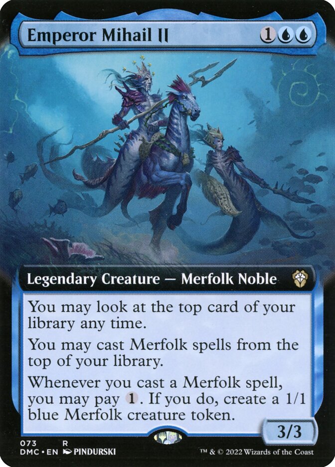Emperor Mihail II Extended Art