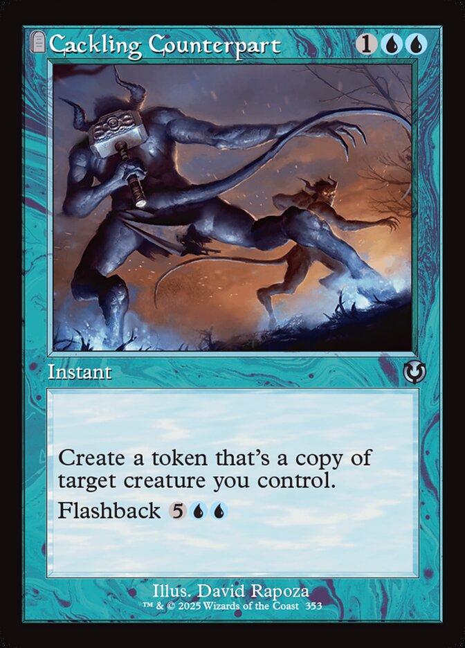 Cackling Counterpart Retroframe Foil