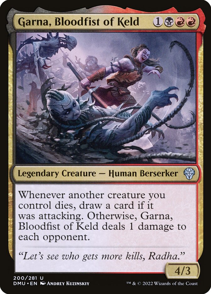 Garna, Bloodfist of Keld Foil