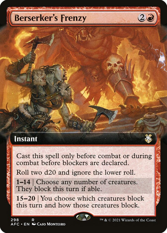 Berserker's Frenzy Extended Art