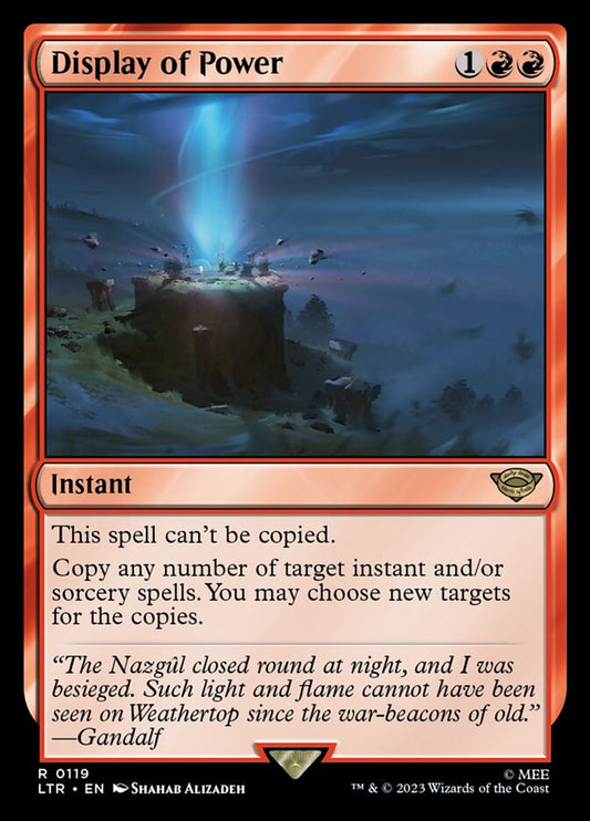 Display of Power Foil