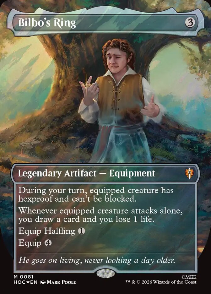 Bilbo's Ring Classic Artist Surge Foil