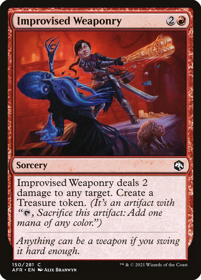 Improvised Weaponry Foil