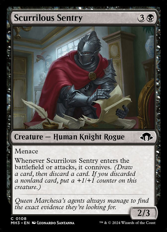 Scurrilous Sentry Foil