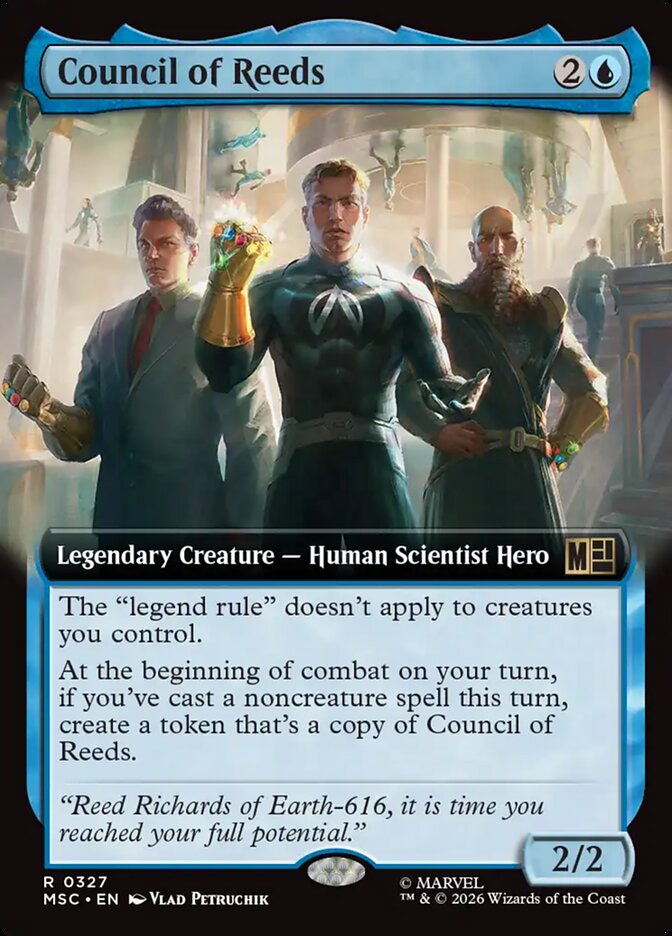 Council of Reeds Extended Art