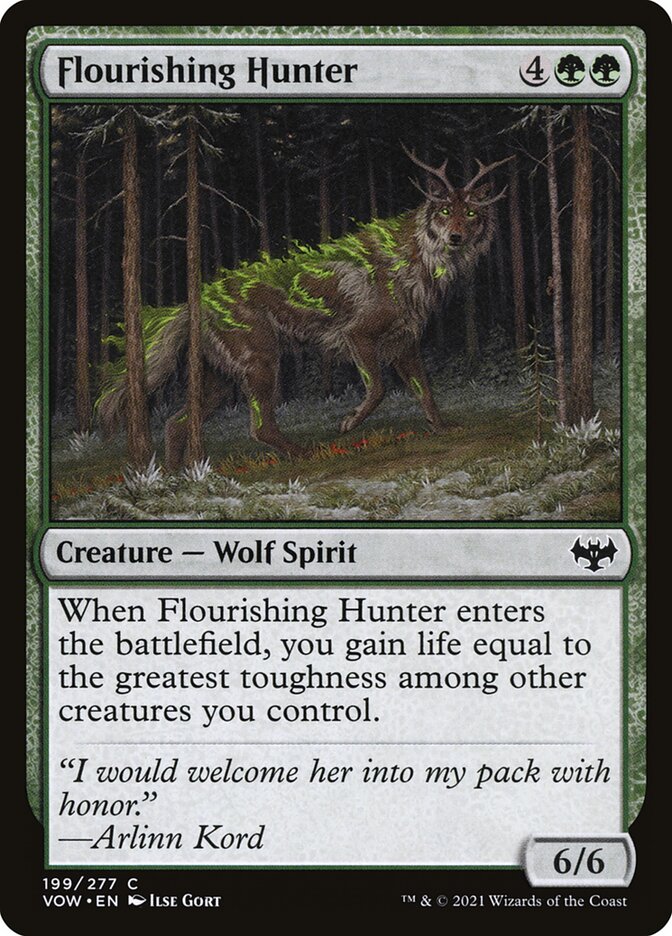 Flourishing Hunter Foil