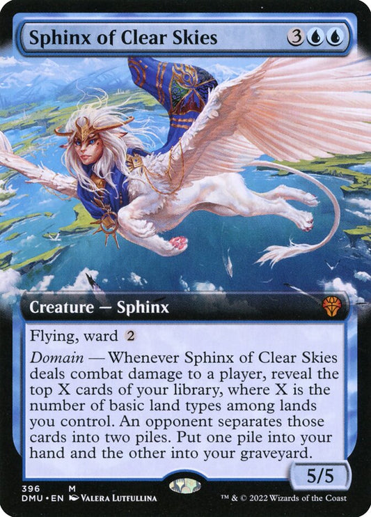 Sphinx of Clear Skies Extended Art Foil