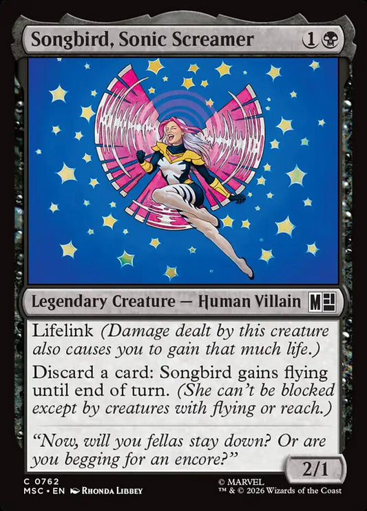 Songbird, Sonic Screamer Foil