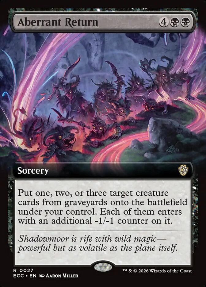 Aberrant Return Extended Art
