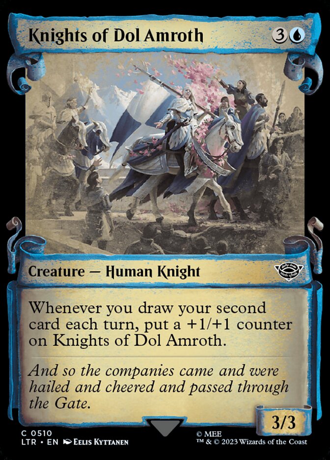 Knights of Dol Amroth Showcase Silver Foil