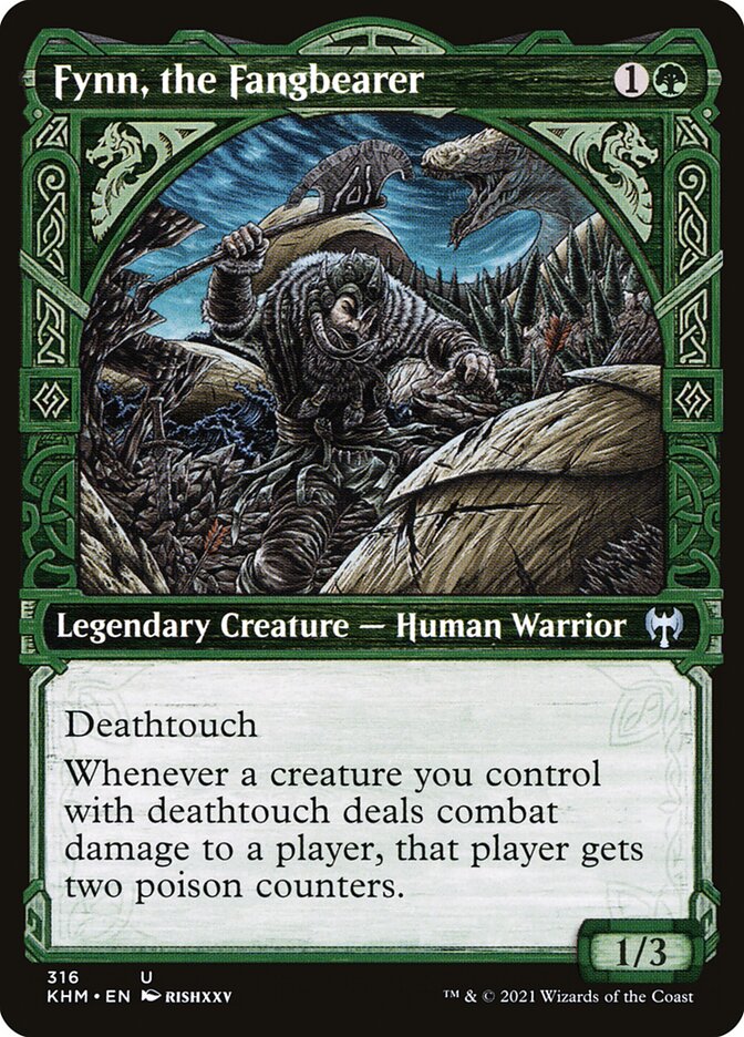 Fynn, the Fangbearer Showcase Foil