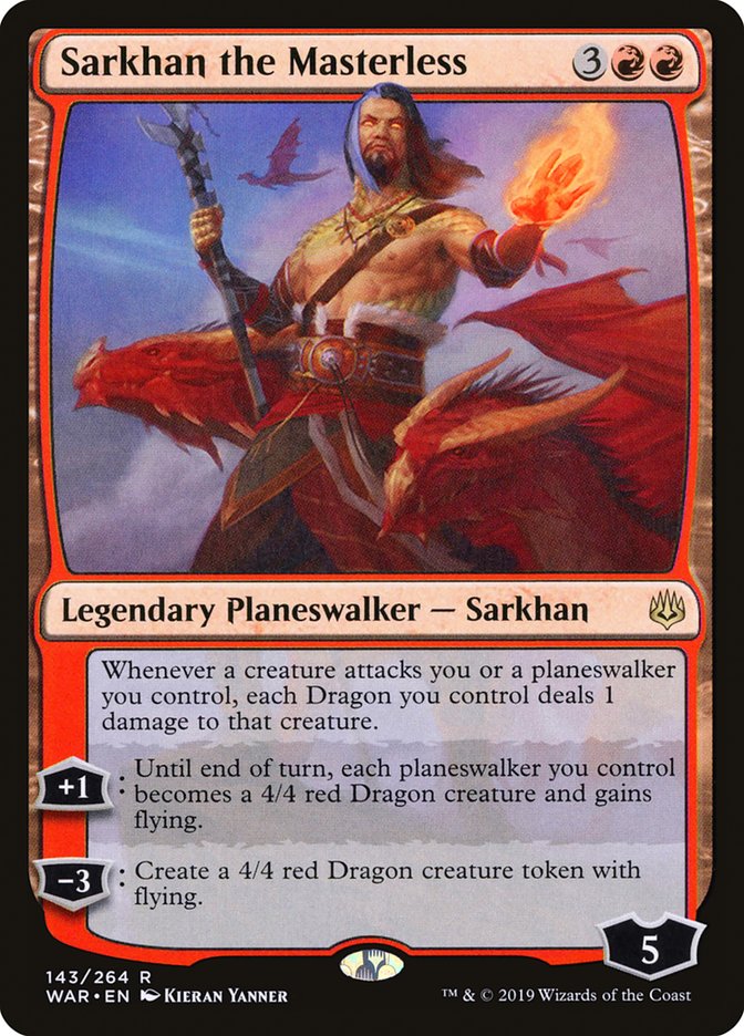 Sarkhan the Masterless Foil