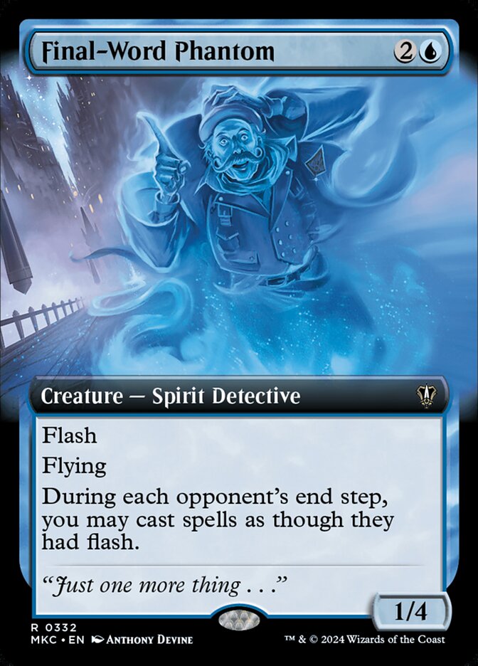 Final-Word Phantom Extended Art