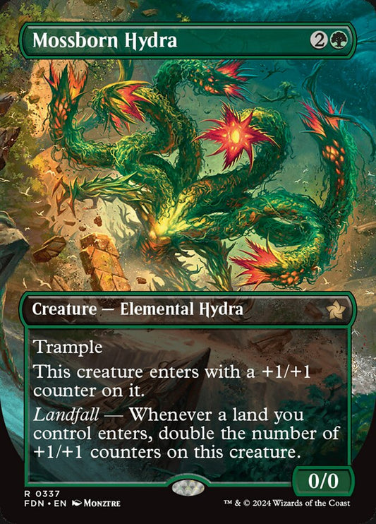 Mossborn Hydra Borderless