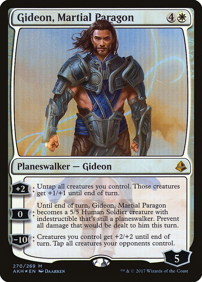 Gideon, Martial Paragon Foil