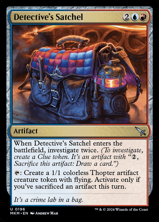 Detective's Satchel Foil