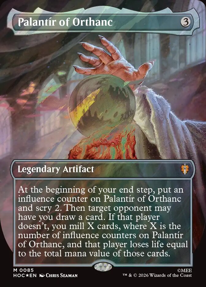 Palantír of Orthanc Classic Artist Surge Foil