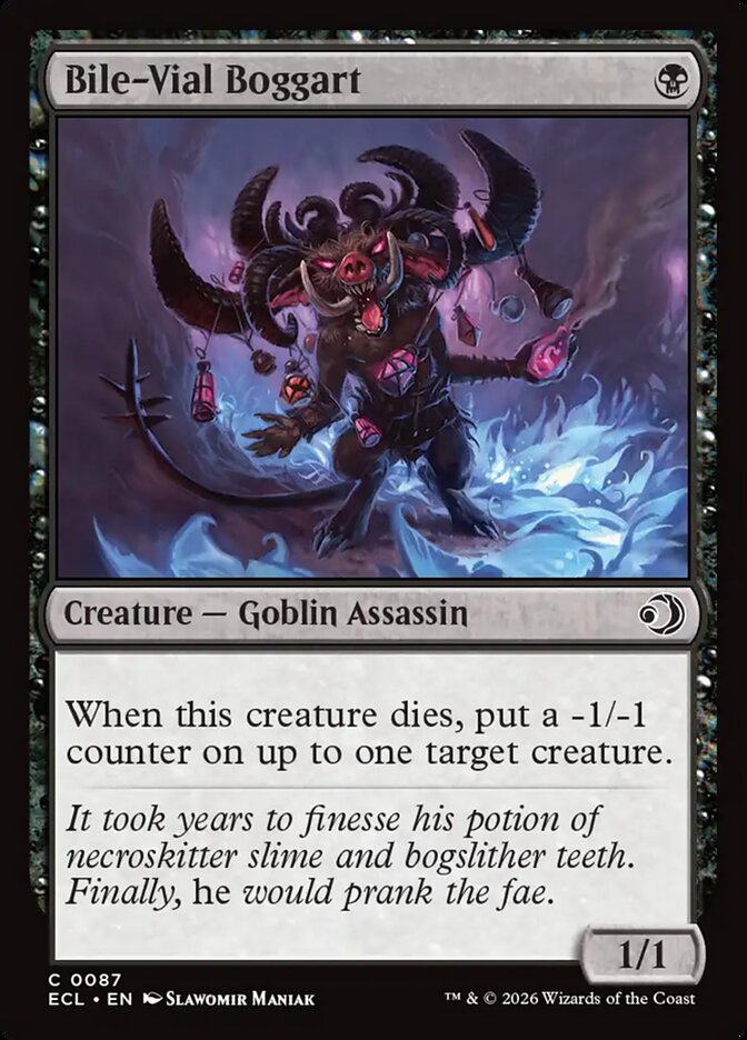 Bile-Vial Boggart Foil
