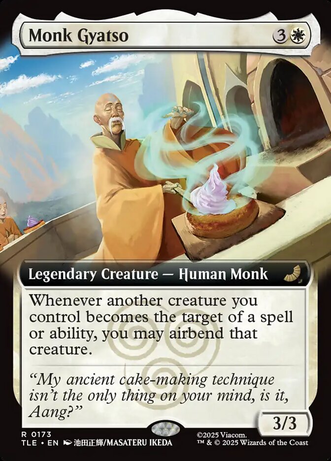 Monk Gyatso Extended Art Foil