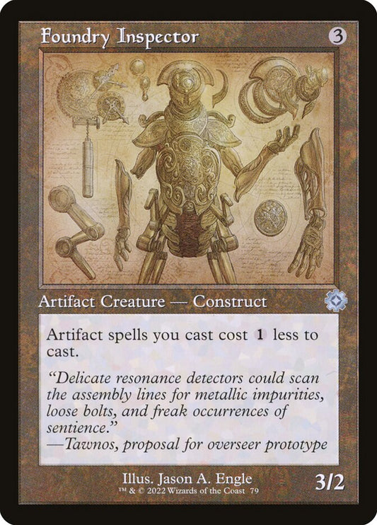 Foundry Inspector Retro Frame Foil