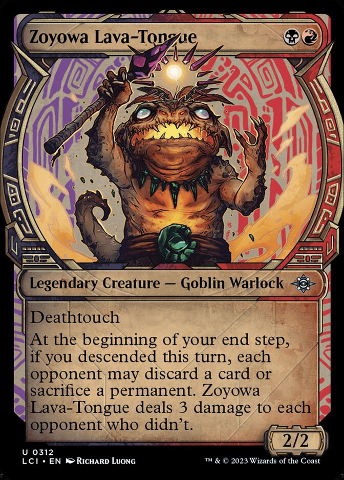Zoyowa Lava-Tongue Showcase Foil