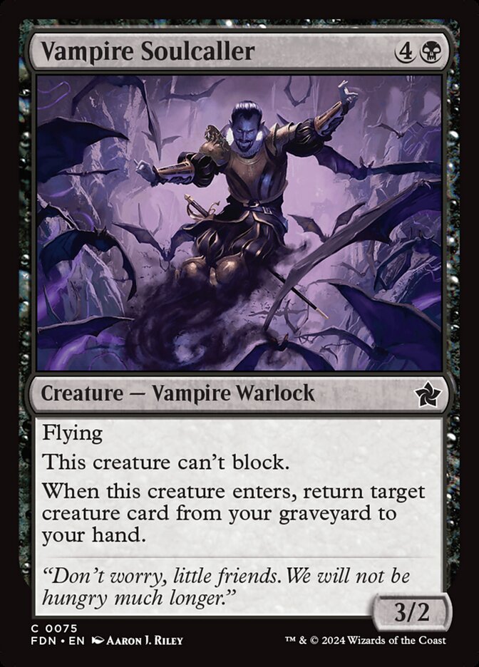 Vampire Soulcaller Foil