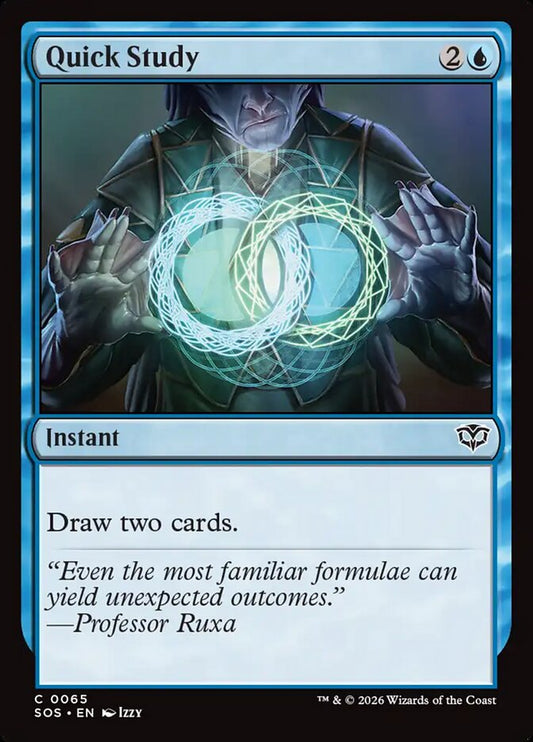 Quick Study Foil