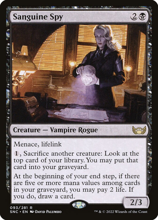 Sanguine Spy Foil