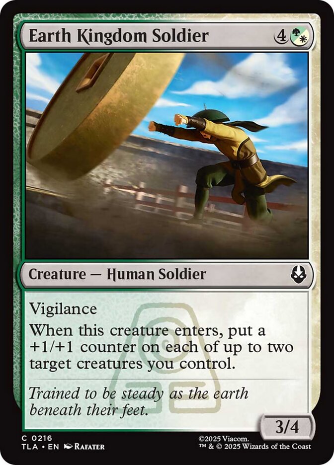 Earth Kingdom Soldier Foil