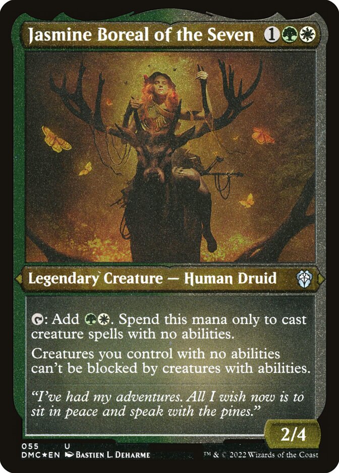 Jasmine Boreal of the Seven Etched Foil