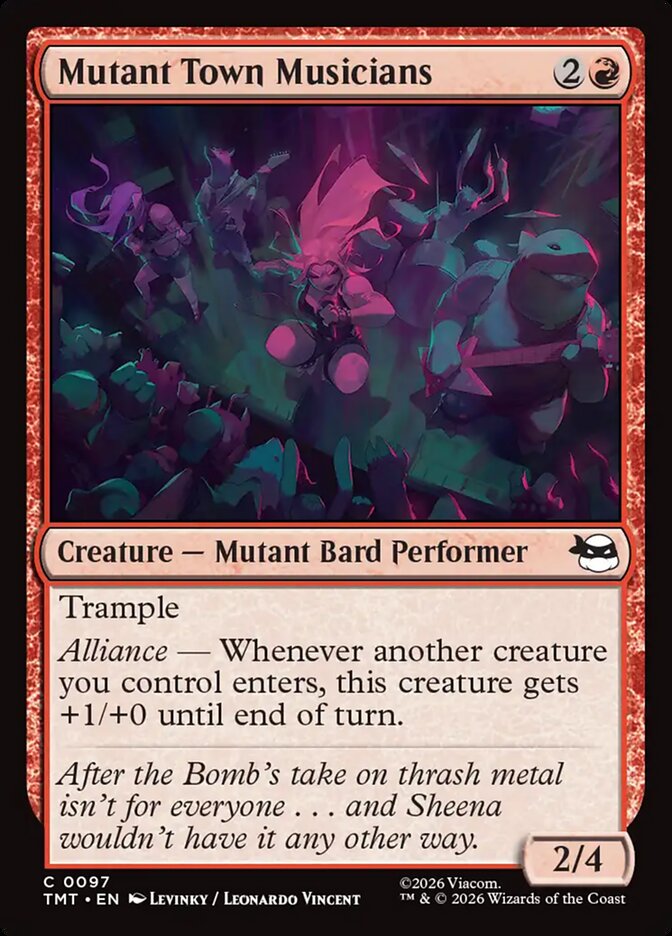 Mutant Town Musicians Foil
