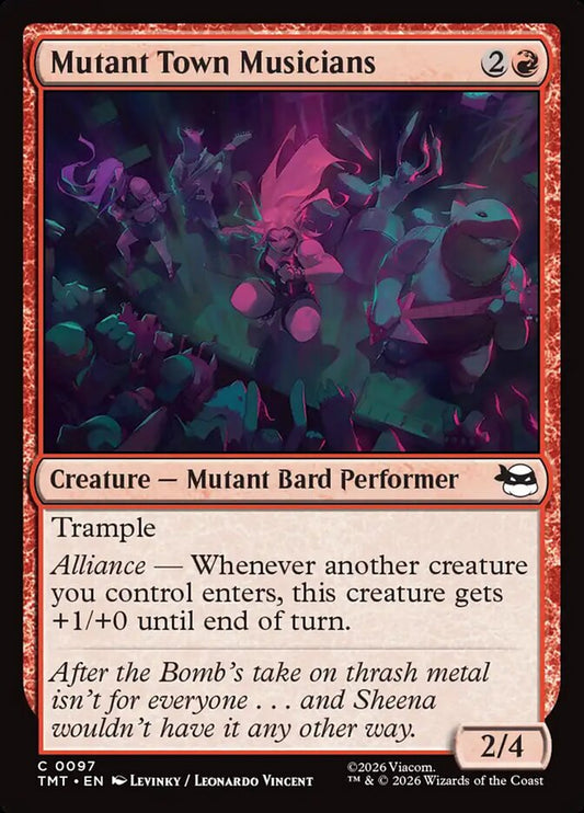 Mutant Town Musicians Foil
