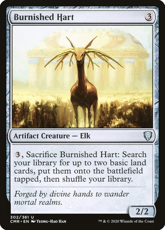 Burnished Hart Foil