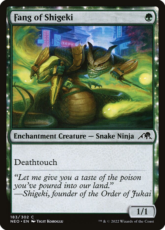 Fang of Shigeki Foil