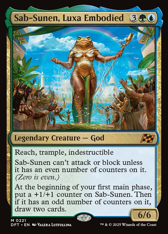 Sab-Sunen, Luxa Embodied Foil