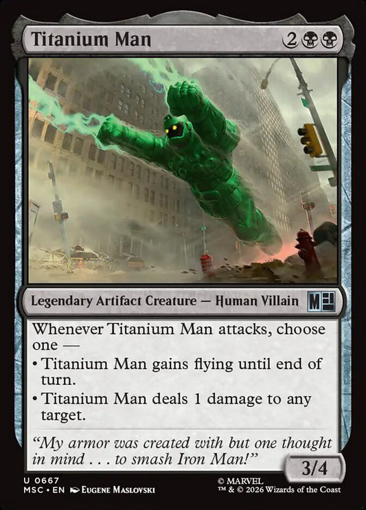 Titanium Man Foil