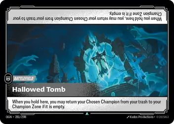 Hallowed Tomb Foil