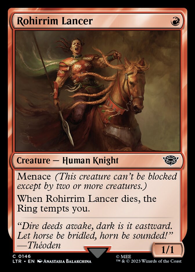 Rohirrim Lancer Foil