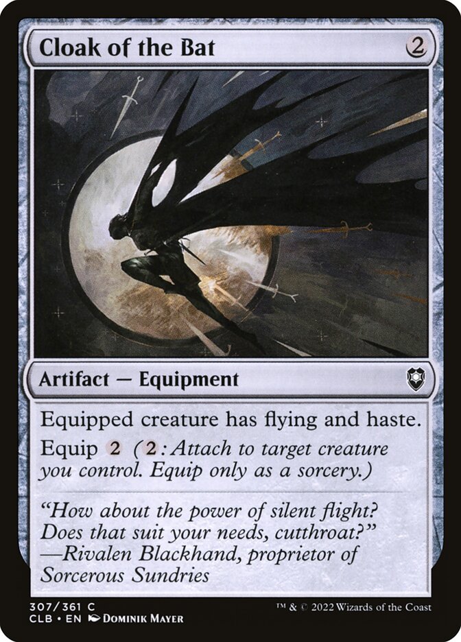 Cloak of the Bat Foil