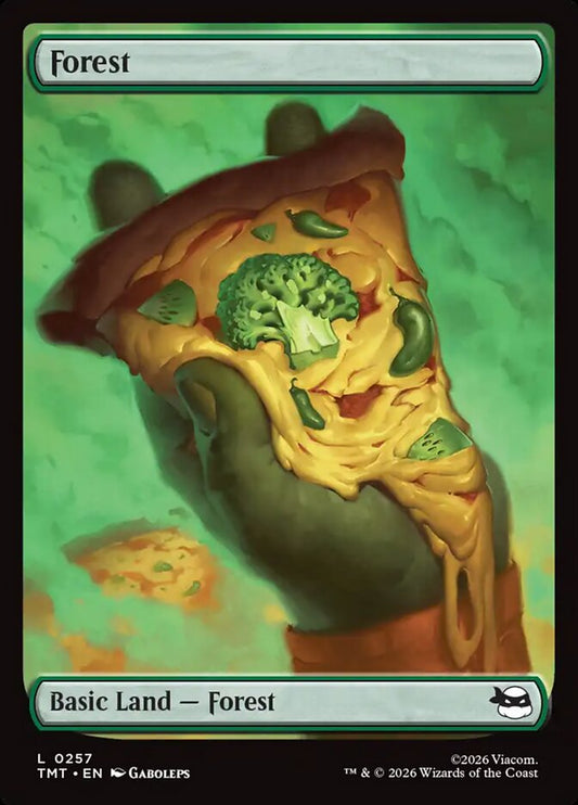 Forest Full Art Pizza