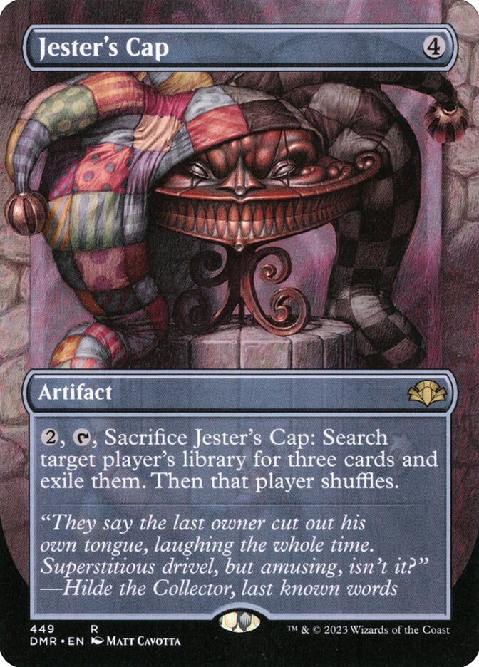 Jester's Cap Borderless Foil