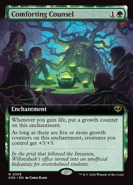 Comforting Counsel Extended Art Foil