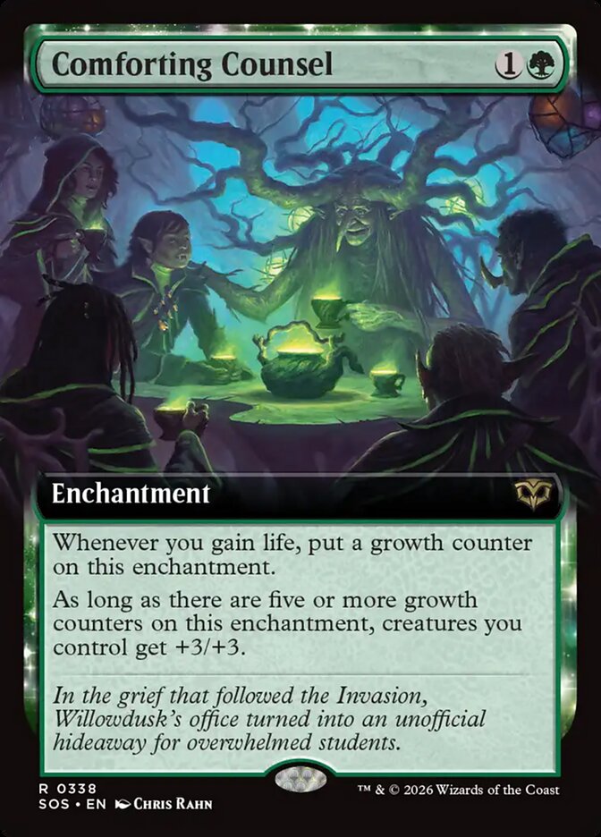 Comforting Counsel Extended Art